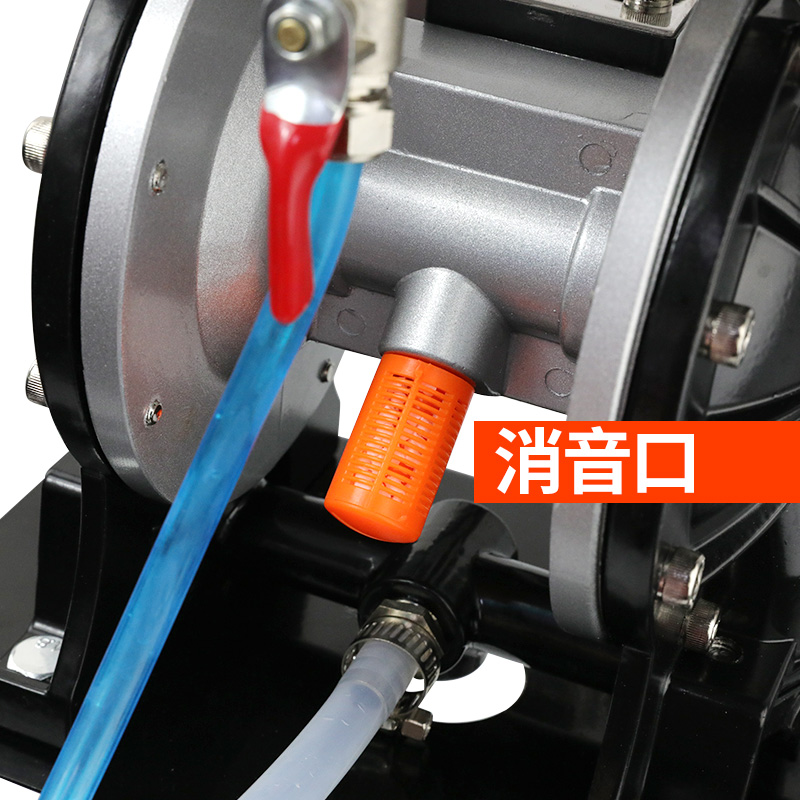 百马A15B铝合金隔膜泵3分强力型气动带架隔膜泵油漆泵混合搅拌泵