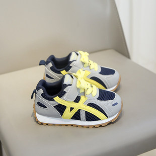 男童女童鞋 6岁3儿童运动鞋 透气网鞋 子 防滑软底宝宝鞋 春秋新款