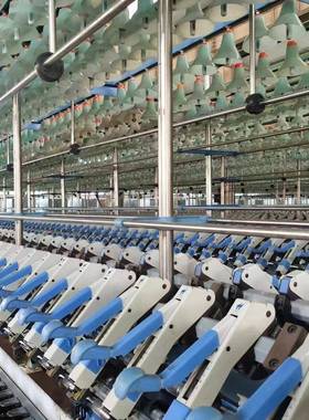 细纱机2012年506细纱机492锭17台玉华气动摇架同和罗拉带变频
