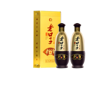 口子窖濉溪老口子42度450ml*2 双支装 纯粮白酒口粮酒2