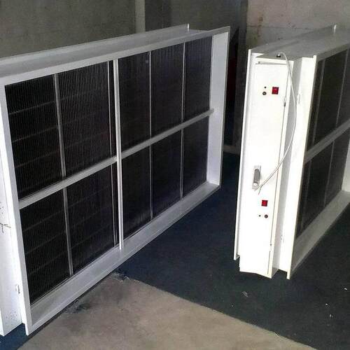 道式电子化设器机 空调管道式静DON电消净毒过滤器 风管空气净风