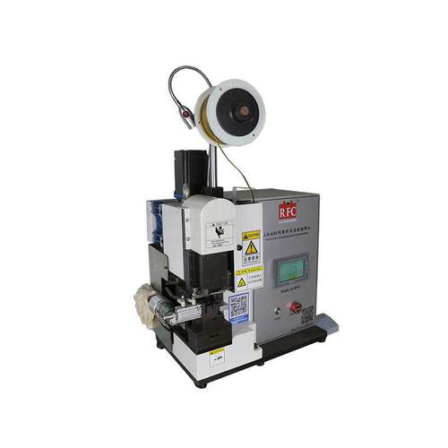 电RFC源线 护K套 US线材 自动剥皮铜带铆压机 BLB-线8S