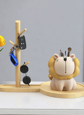 大象门口玄关钥匙收纳摆件客厅鞋柜置物架家居饰品酒柜乔迁礼物