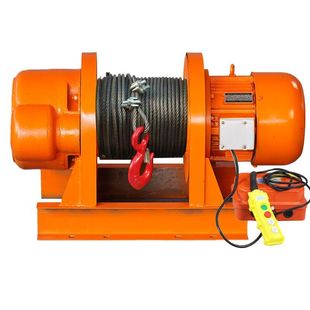 一字重型卷扬机380v1吨2吨3吨5吨电动葫芦建筑工地提升机牵引葫芦
