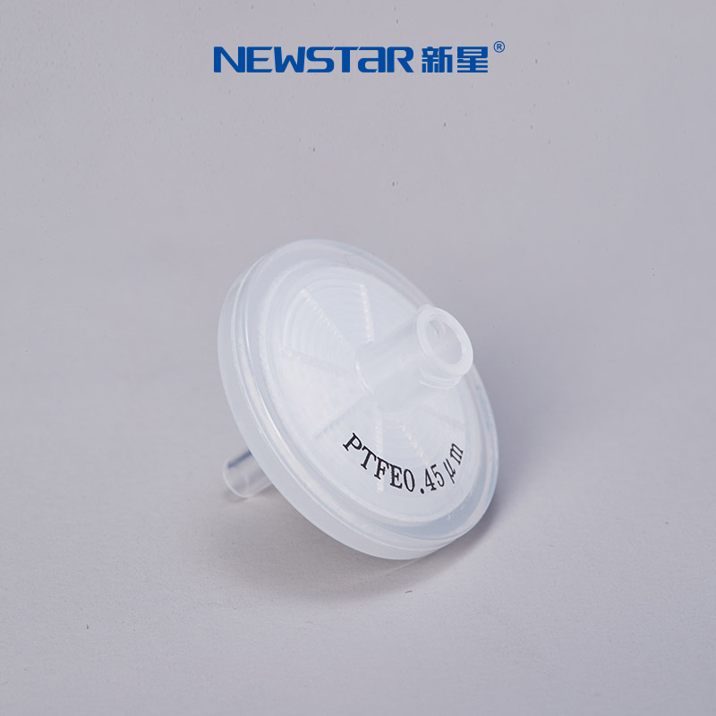 新星 疏水聚四氟乙烯PTFE针头滤器针式过滤器微孔过滤膜一次性针