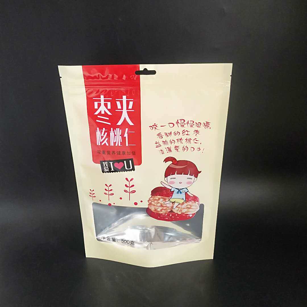 通用红枣夹核桃包装袋500克牛礼品袋/塑料袋