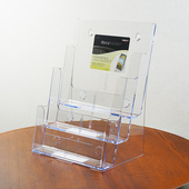 桌面a5展示架 透明有机资料架 宣传单报刊架彩页架展示架