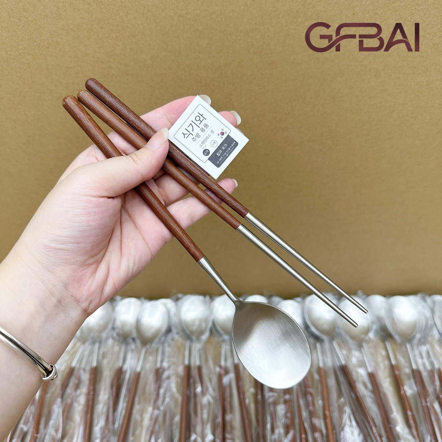 精致高级感西餐餐具套装304不锈钢红檀木柄筷子勺子防烫套装餐具,餐饮具,叉/勺/筷套装,淘宝优惠券,粉丝福利购,淘宝优惠卷