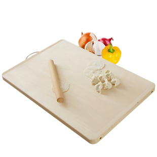 柳木擀面板家用和面板菜板实木大号木面案面特大号揉面案板大超大