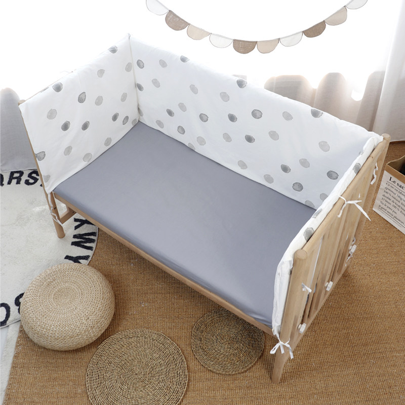 婴儿床床围45cm加高儿童拼接床围挡布加宽铁艺纯棉软包床上用品,婴童用品,婴童床品套件,淘宝优惠券,粉丝福利购,淘宝优惠卷