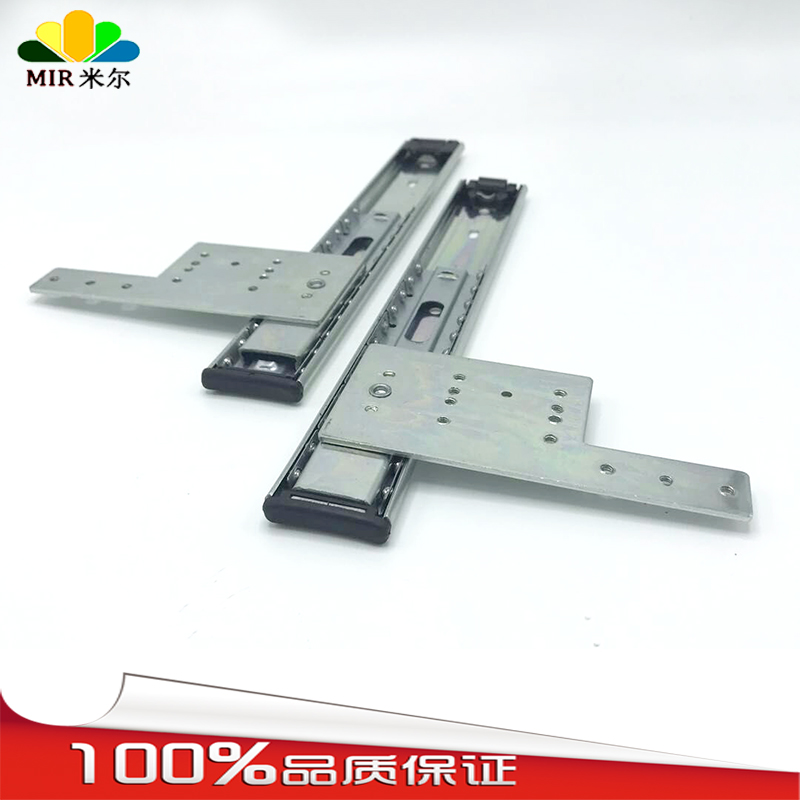 新款电视滑轨推拉隐藏式柜门导轨壁柜酒柜上下翻柜门暗藏轨道