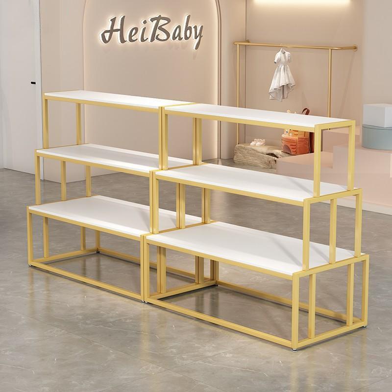 现货商场鞋店鞋架展示架多层立式落地实体店包包鞋子中岛货架展架