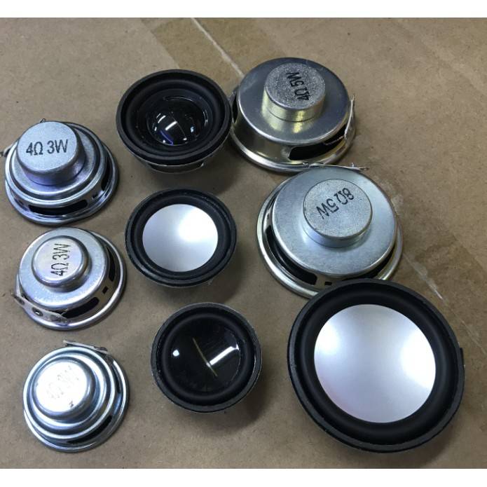1.5寸扬声器 4欧/8Ω/5W/3W 40/50/32mm/ 小喇叭 4欧3W喇叭