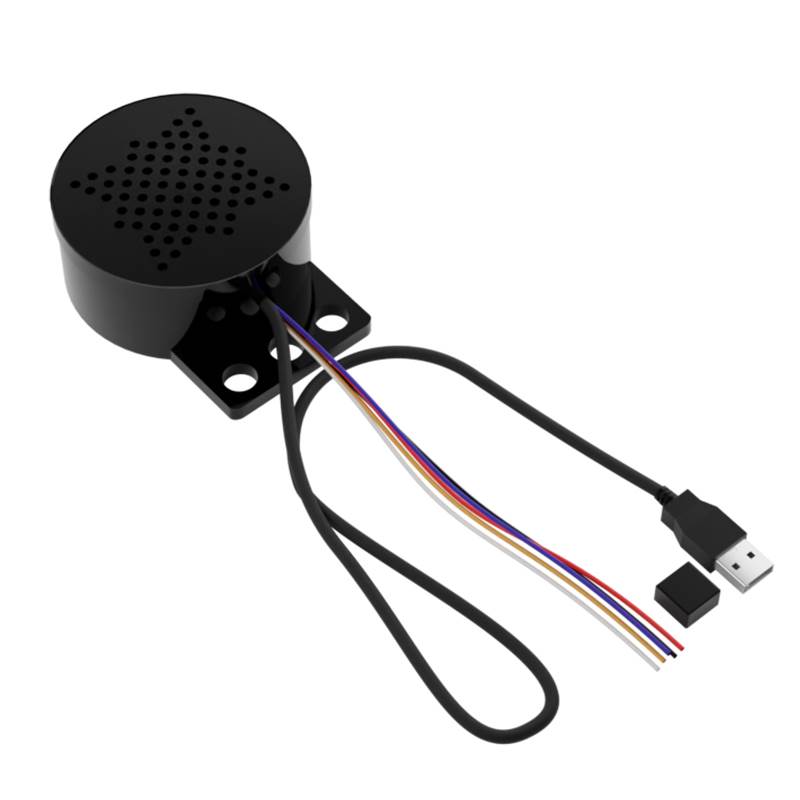 语音提示器DC5~30V宽压多路触发报警器声音门禁喇叭可下载定制