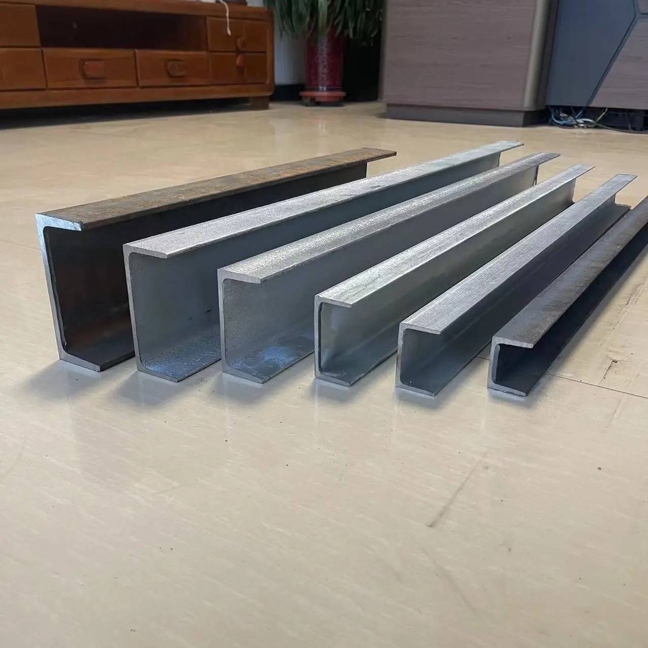 国标槽钢零切5号6.3号8号10号12号14号16号20号U型承重钢梁加厚款