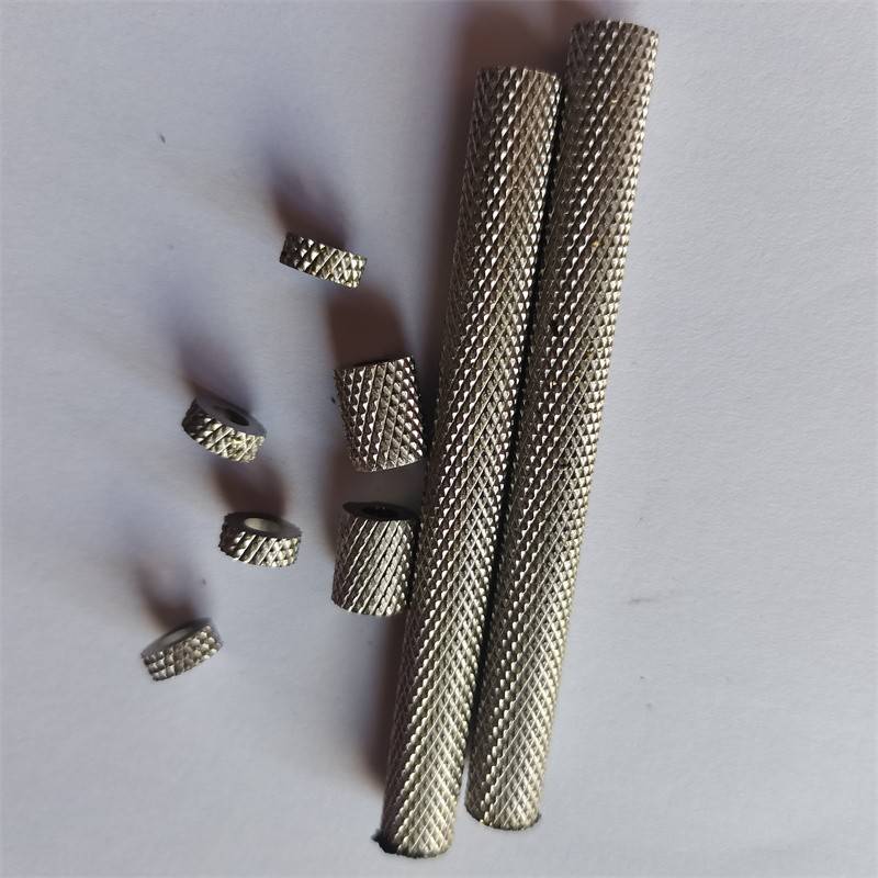 304不锈钢网纹精密管花纹精轧管滚花亮面无缝管菱形空心棒厂零切