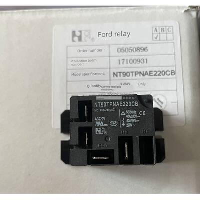 原装福特大功率继电器 NT90TPNAE220CB AC220V 40A 热水器/焊机用