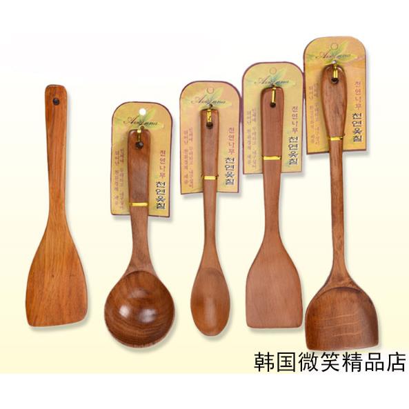 炒菜木铲炒不粘锅专用木铲大汤勺长把锅铲子平头铲子不伤锅