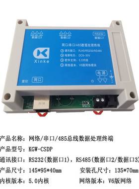 网络Rs232串口Rs485总线V6版本数据处理Tcp/Udp协议转换5.0内核编