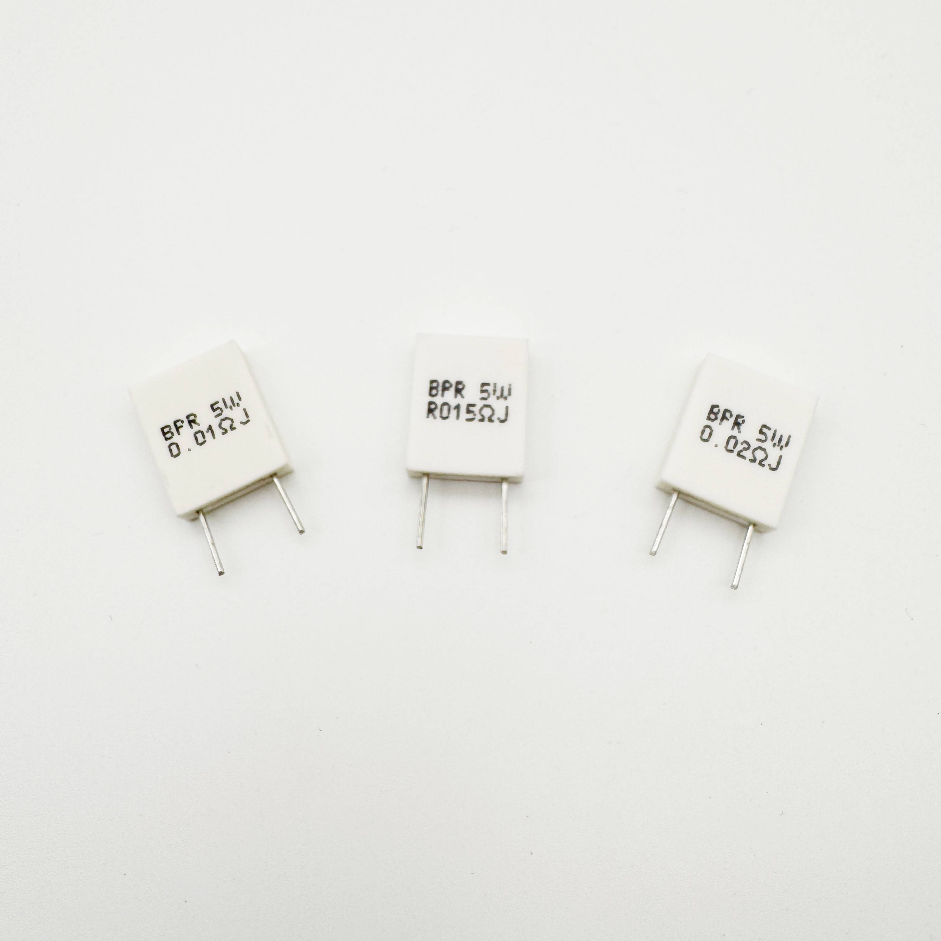 H5故障变频空调电阻器5W0.015欧姆0.01 0.02R 5Wr015J无感陶瓷水