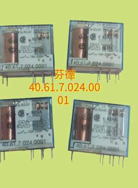 Finder40.61.7.024.0001 24V 16A 250V 继电器