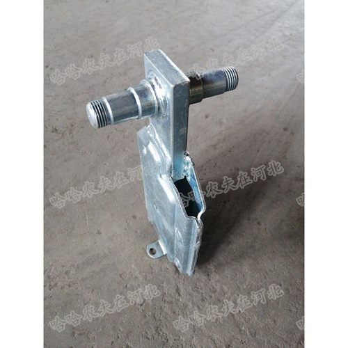 农哈哈小麦播种机配件圆盘开沟器23立柱焊合正反口螺母