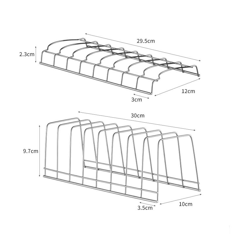 不锈钢碗碟架沥水架家用厨房整体橱柜抽屉碗架晾碗碟架置物架碗盘