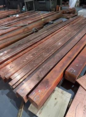 国标T2紫铜棒 铜合金 红铜 紫铜排紫铜板E-Cu58 按需零切可加工