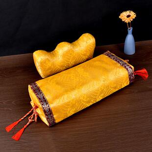 高档男女寿枕荞麦枕寿衣头脚垫老人寿终枕头全套冲喜送老殡葬用品