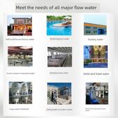 大型商用酒店工业不锈钢前置过滤器泥沙净水器1.52寸DN40口径63管