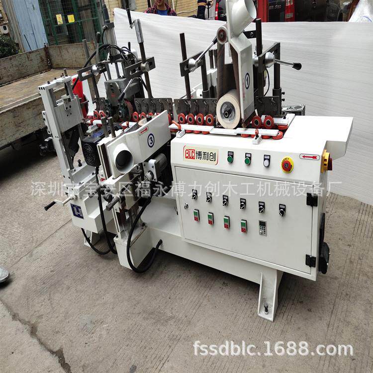 短料四面砂光机短料四面抛光机线条砂光机木工砂光机金属