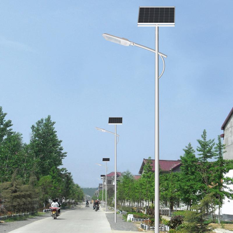 厂家新款6米8米太阳能路灯led路灯锂电一体化路灯