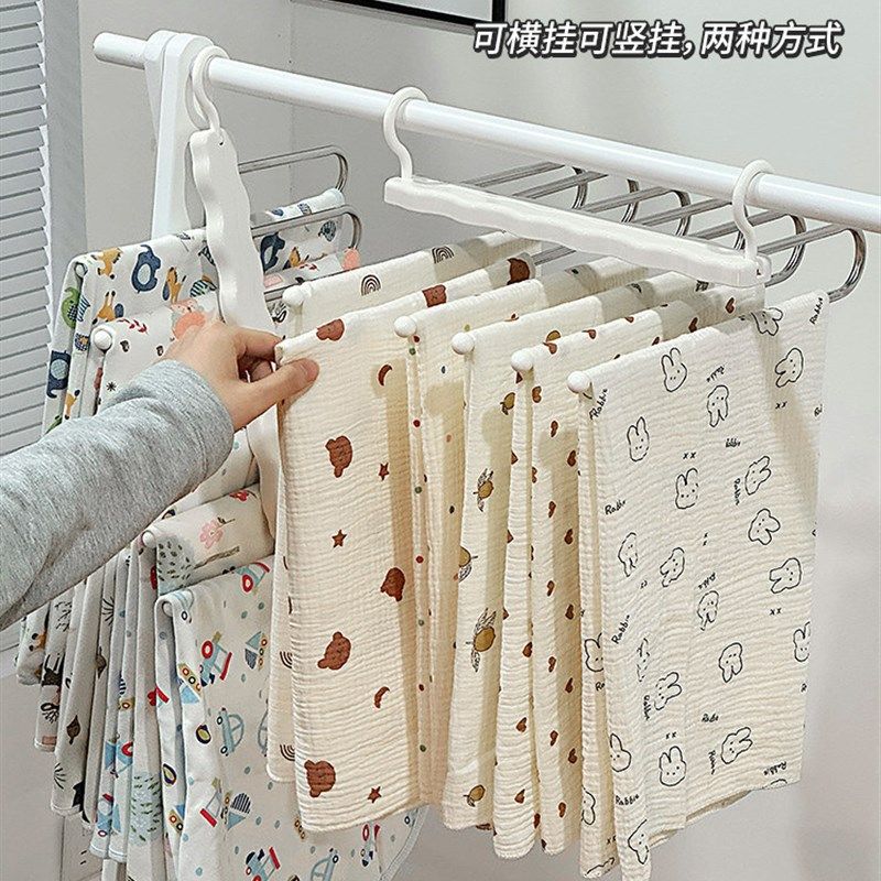 婴儿专用衣架家用宝宝包巾纱布浴巾盖毯收纳神器儿童挂衣撑晾晒架,收纳整理,塑料衣架,淘宝优惠券,粉丝福利购,淘宝优惠卷