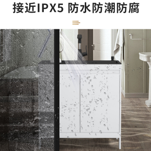家用太空铝橱柜组合不锈钢水槽大槽阳台洗菜盆厨房洗碗池一体柜
