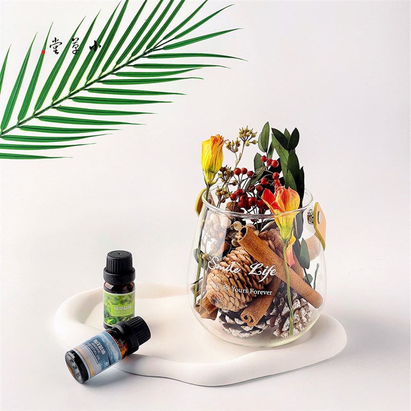 无火肉桂香薰材料包植物素材蜡烛香薰自然花diy手工材料礼物摆饰