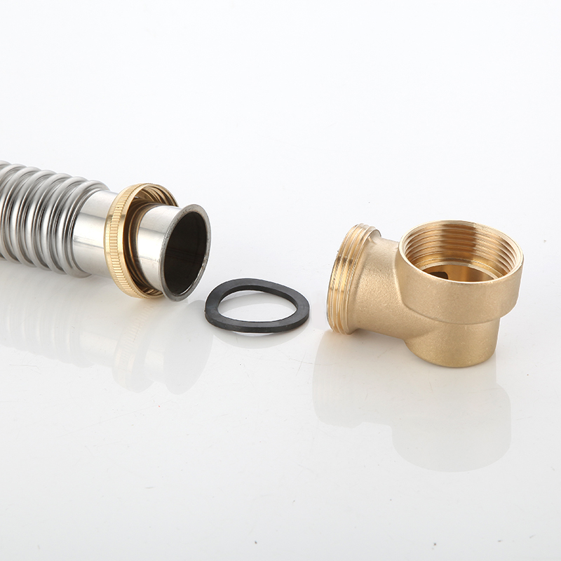 洗脸盆下水管41mm接口面盆欧标下水器下水管防臭防烫节省空间