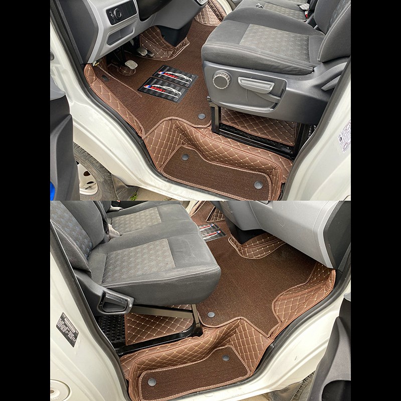 适用上汽大通V80plus 新途v80专用全包围汽车脚垫双层耐磨脚踏垫