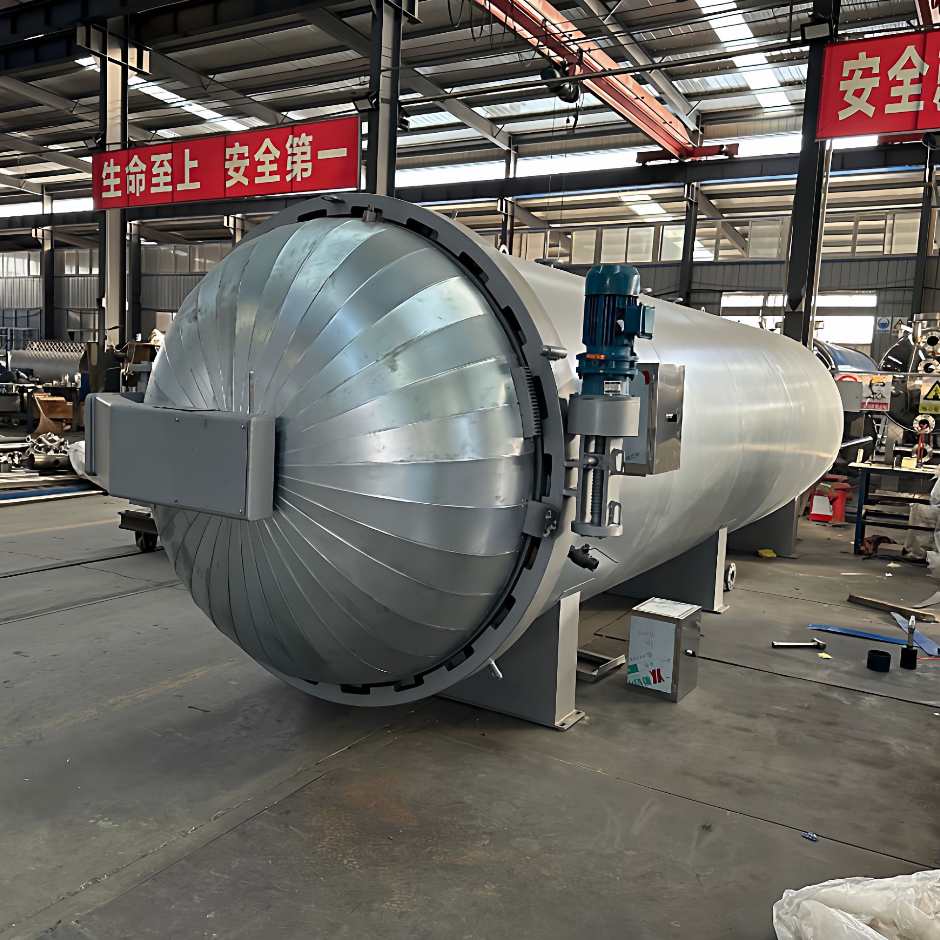 橡胶电加热硫化罐密封圈导热油硫化罐蒸汽加热硫化罐生产厂家