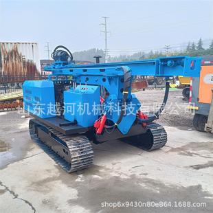 可来图来样定制光伏打桩机小型山地光伏钻机动力头钻速62