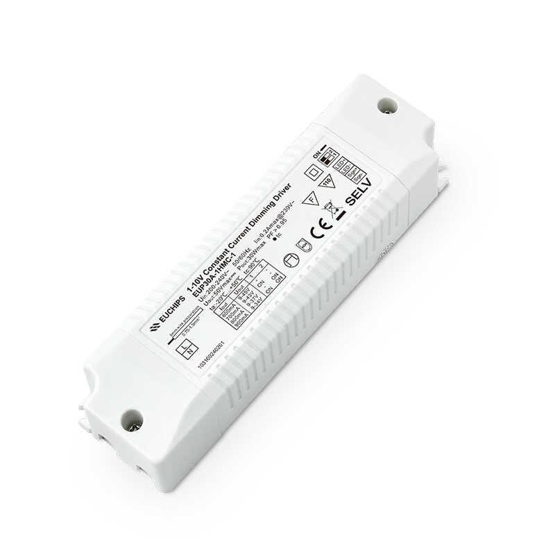 EUCHIPS欧切斯0/1-10V调光驱动筒射灯恒流电源LED灯带恒压变压器