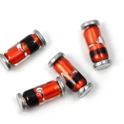 1N4148 IN4148 LL4148 LL-34贴片开关二极管1206玻璃圆柱形SOD-80