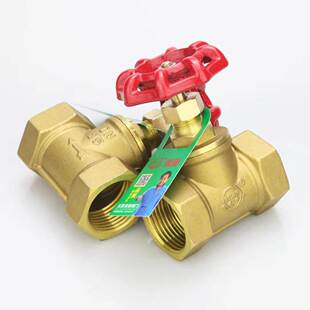 全铜截止阀水开关dn15水管20空调25蒸汽32耐高温40铜4分6分寸dn50