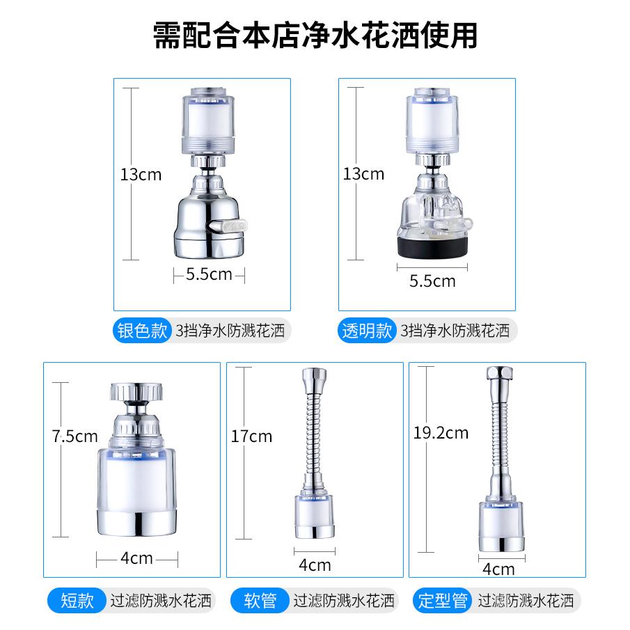 通用款PP棉滤芯水龙头净水器自来水过滤器厨房菜盆防溅头花洒配件