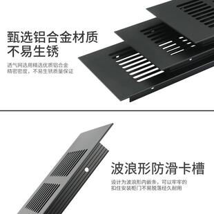 通风格栅散热排气孔金属网进气格珊网罩通气板透风网格透气铝合金