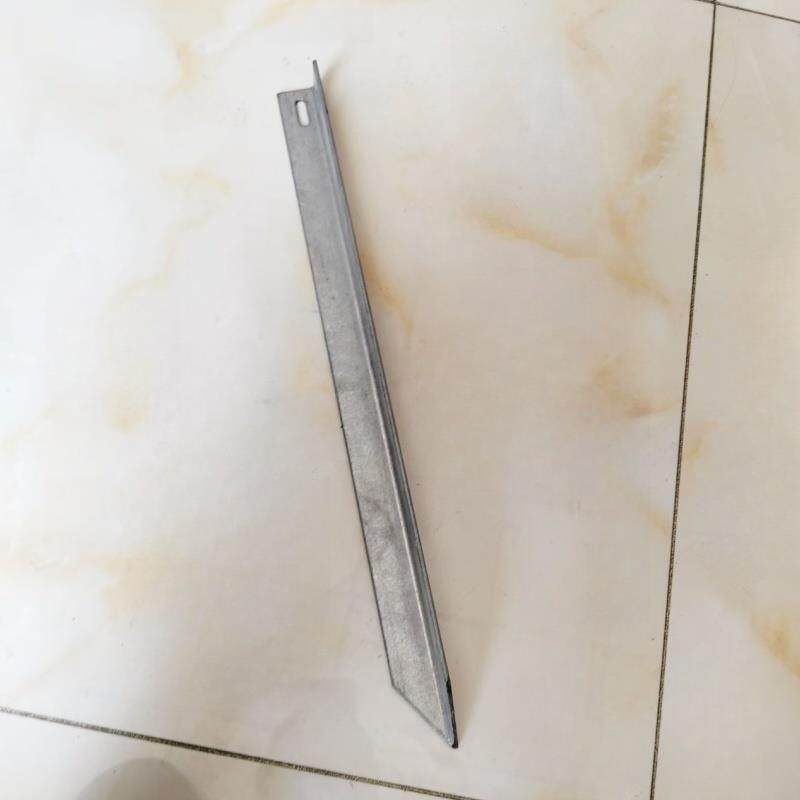 接地桩角钢家庭接地电线热镀锌接地极三角铁路灯监控安防立杆支架