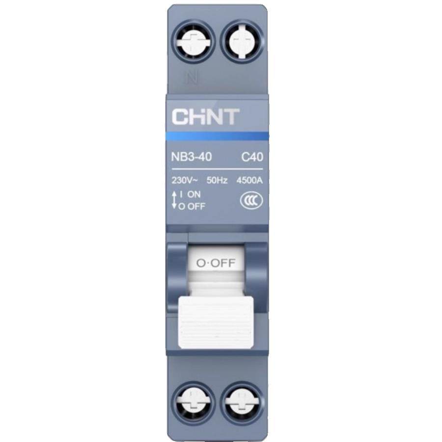 正泰NB3空气开关泰极家用1P+N单双三箱两P16A25A32A40A63A安全C型