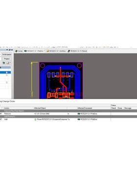 314-13.56MHZ NFC读卡RC522模块ALTIUM设计硬件原理图+PCB+封装库