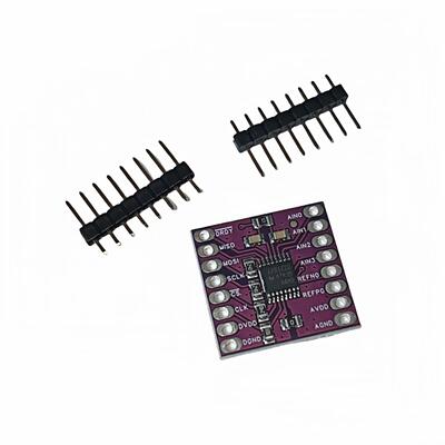 ADS1220模数模块 ADC SPI 低功耗 模数转换器 16位/24位