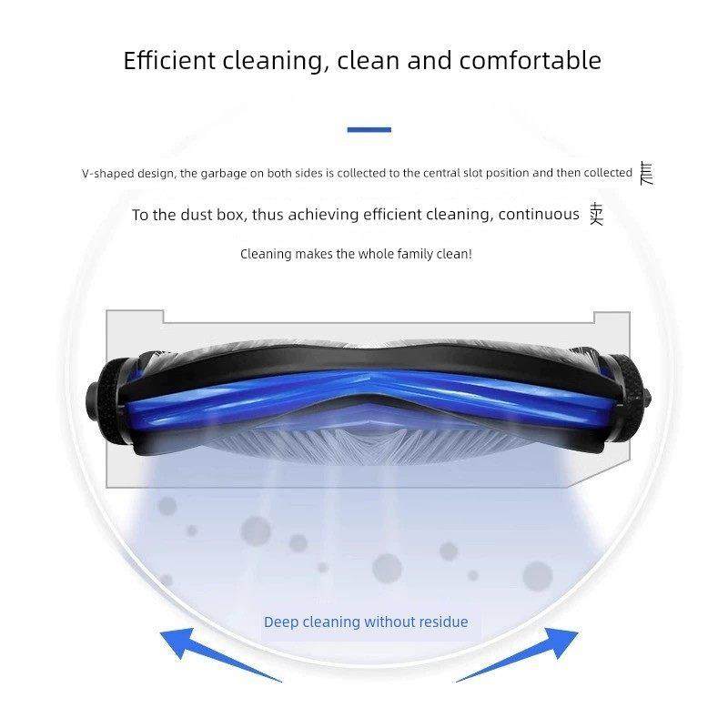 科沃斯T80扫地机器人配件滚刷主刷盖板滚刷罩集尘盒清洁液耗材