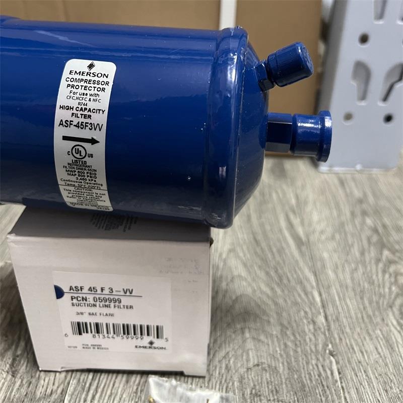 原装 EMERSON 艾默生油过滤器 螺口 ASF-45F3VV 冷库 空调制冷